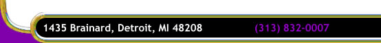 1435 Brainard, Detroit, MI 48208 - (313) 832-0007